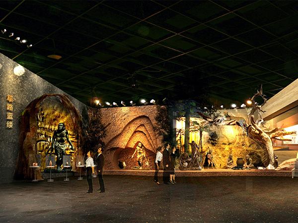 黄河源生态文明博物馆设计方案+效果图